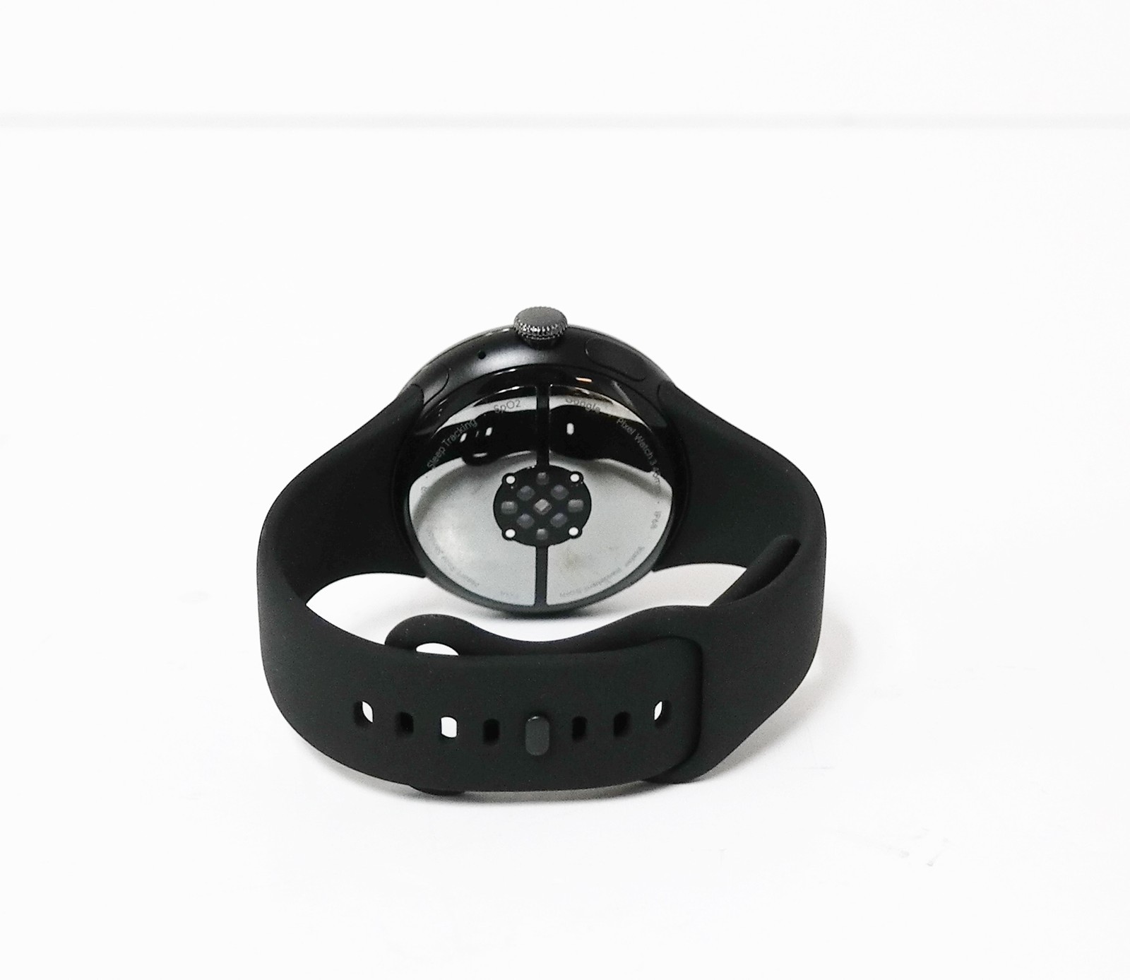 DEFECTIVE Google Pixel Watch 3 LTE 45mm Matte Black Obsidian Band GA0577 G3D
