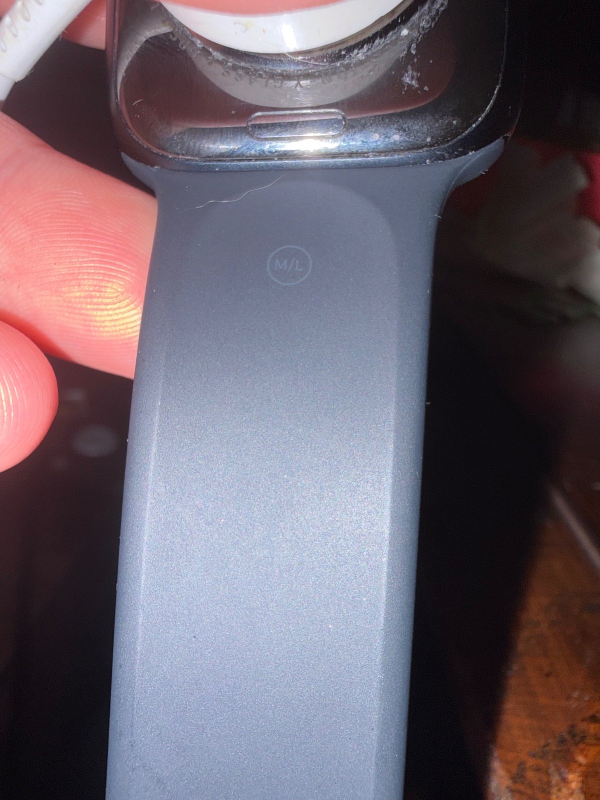 Apple Watch Series 7 45mm Aluminum Case with Sport Band – Midnight, Regular (GPS