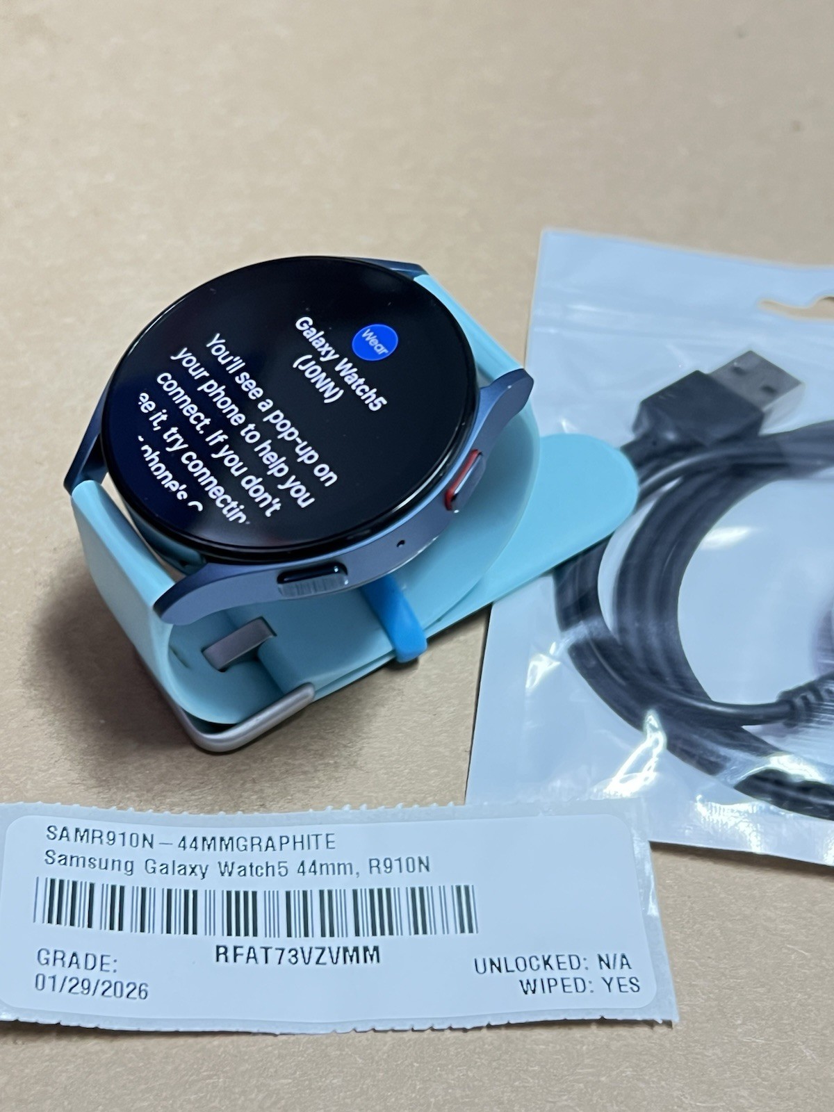 Samsung Galaxy Watch5 44mm Bluetooth GPS Aluminum SM-R915