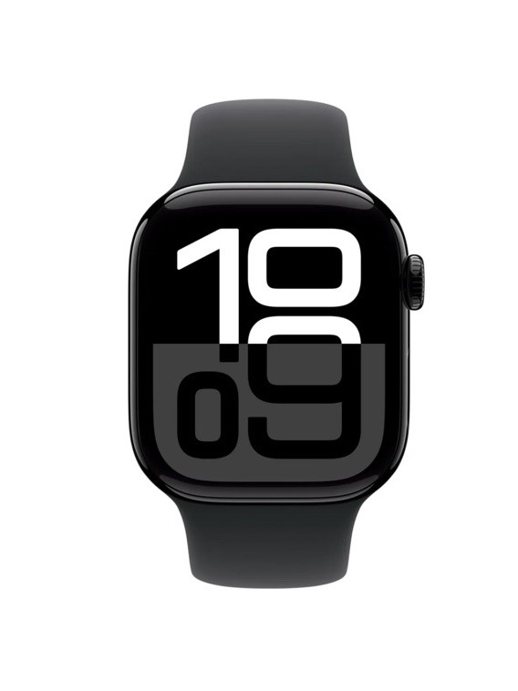 Apple Watch Series 10 42mm GPS, Jet Black Aluminum, Watch