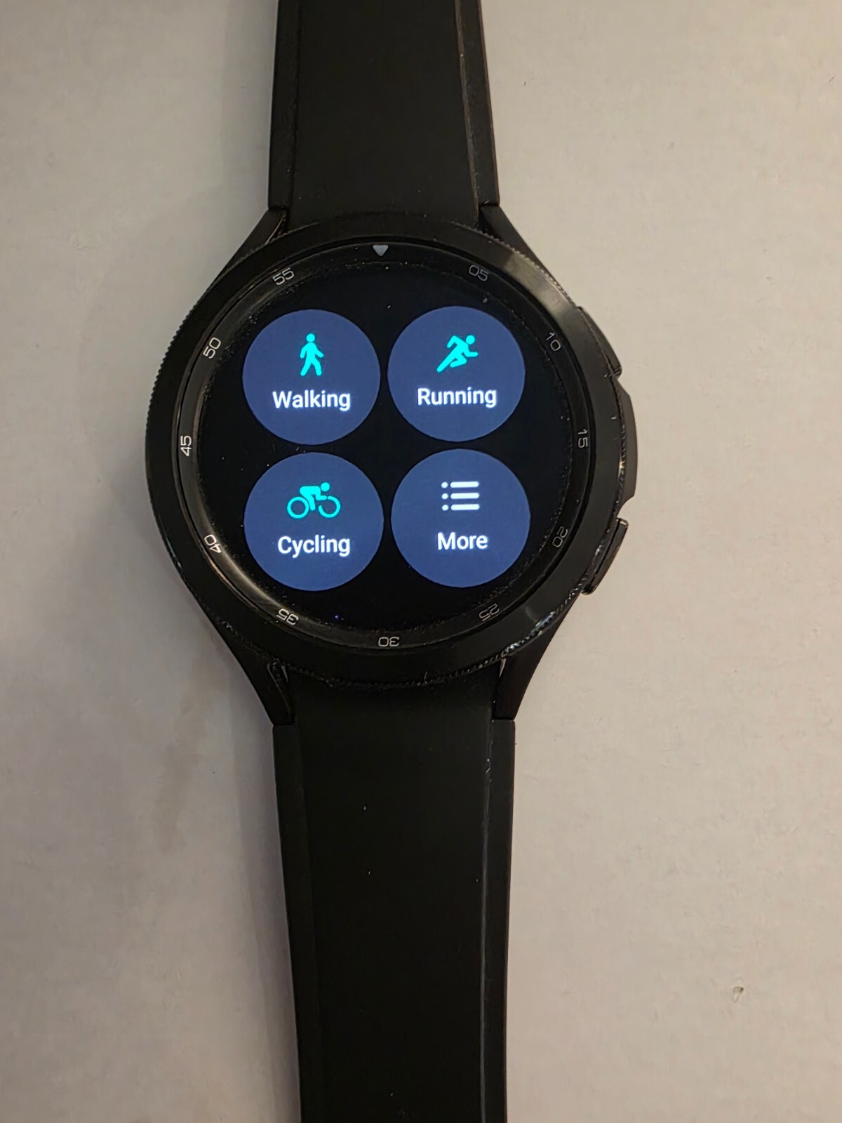 Samsung Galaxy Watch 4 Classic 46mm Aluminum Case with Sport Band – Black (LTE)