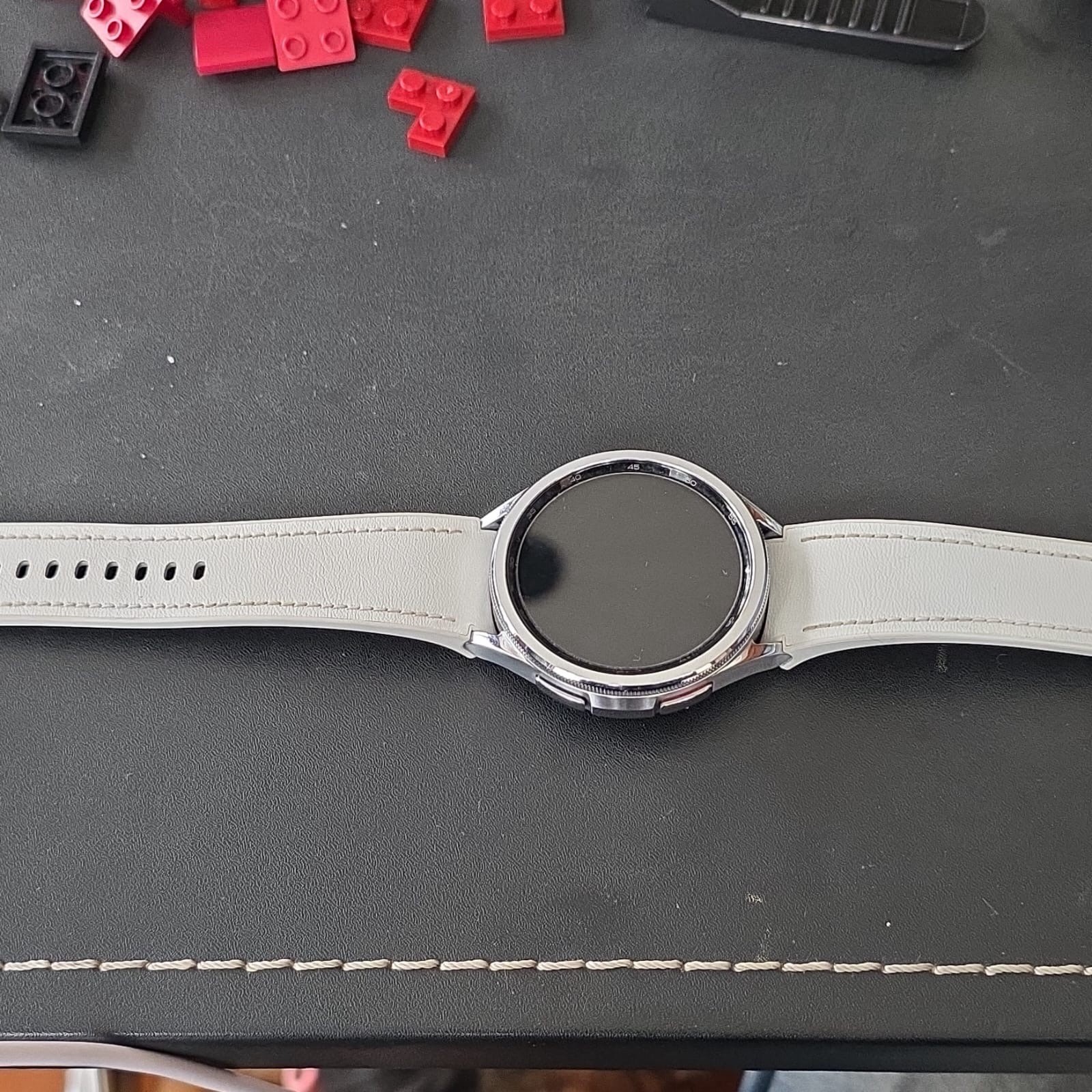 Samsung Galaxy Watch6 Classic 47mm Stainless Steel Case with Hybrid Band