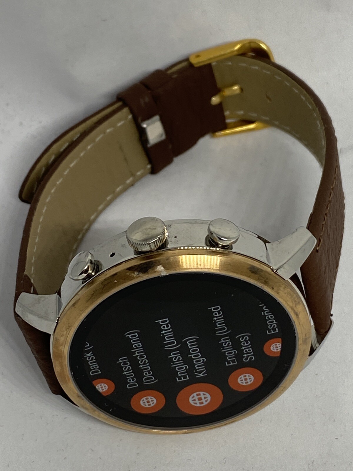 Fossil Gen 4 Authentic Digital Dial Smart Watch Custom Band FTW6016 LT349