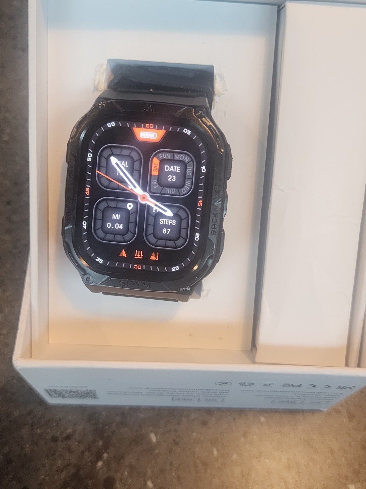 2025 Original HIDAMEL TANK M3E GPS Smart Watch Men Waterproof 480mAh Big Battery