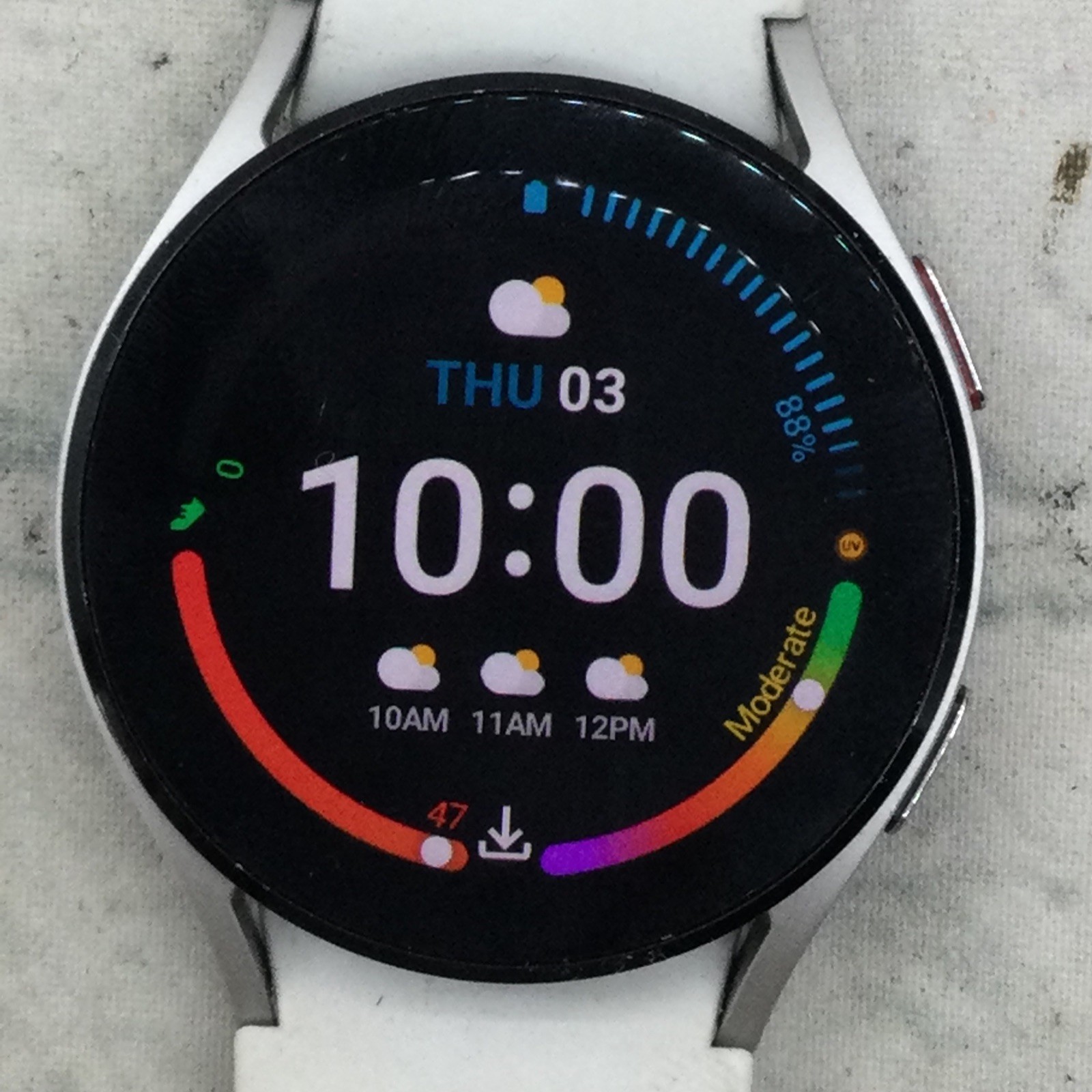 Samsung Galaxy Watch Active2 GPS- 40mm Aluminum Gold – Mil-STD 810G