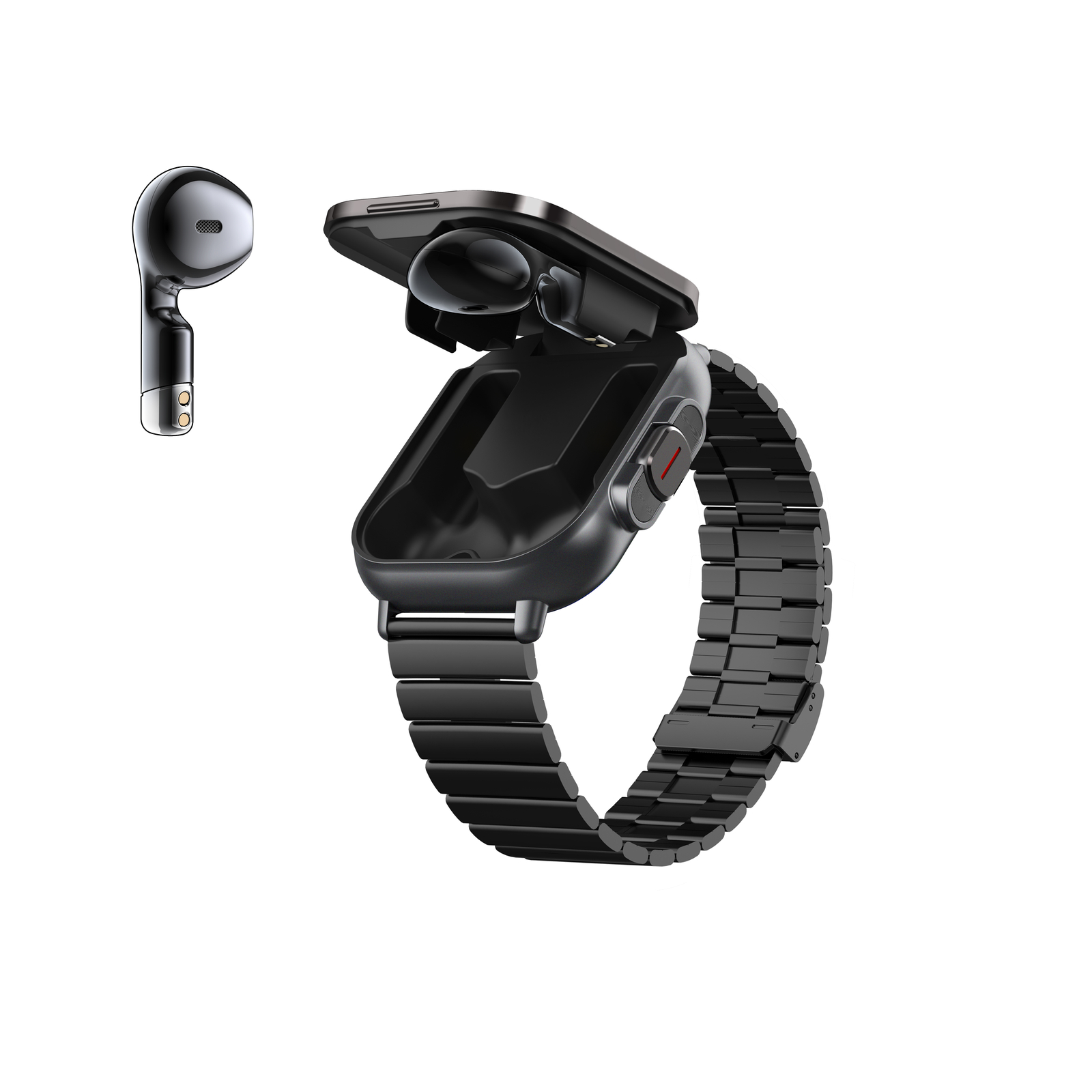 Smart Watch Headset 2 in 1 Bluetooth Call Music Watch Multi Sports for Men Women