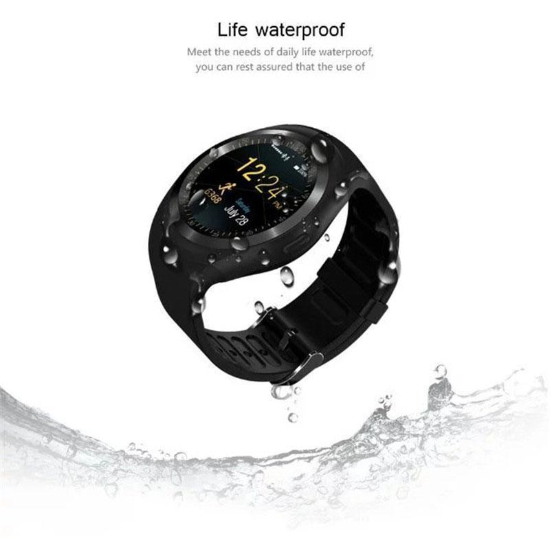 EPIC TIME- Bluetooth Smart Watch-Phone Mate-Round Touch Screen-SIM -Android OCUS