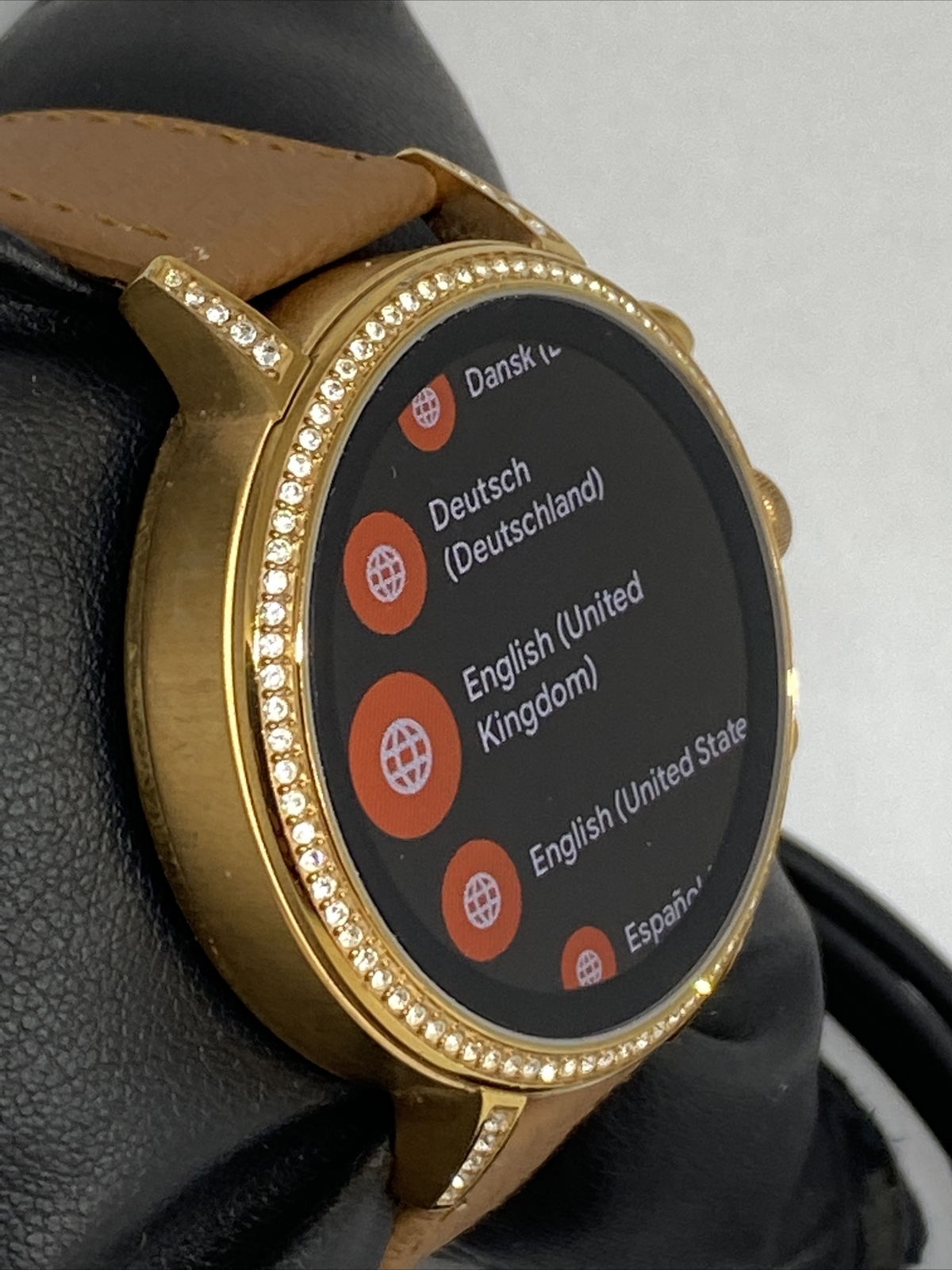 Fossil Gen 4 Authentic Digital Dial Smart Watch Custom Band FTW6015 CO144