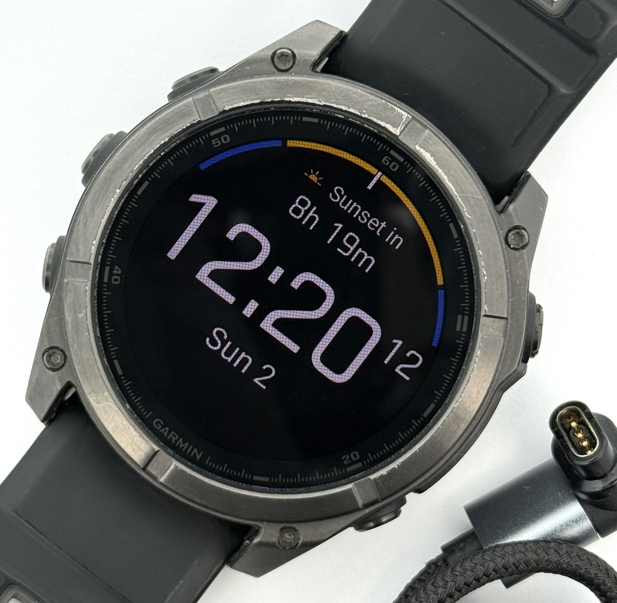 Garmin Fenix 8 AMOLED 51mm Titanium Sapphire GPS Smartwatch (A1D032891)
