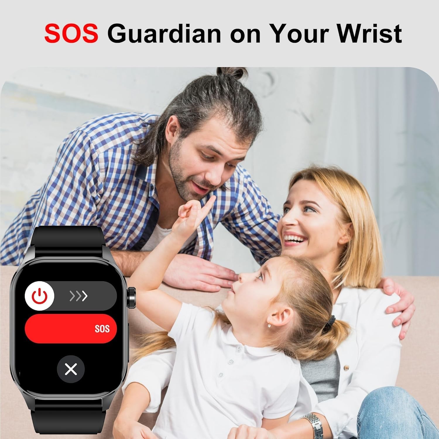 Advanced Health Smartwatch for Women Men with Real-Time Monitoring of Heart R…
