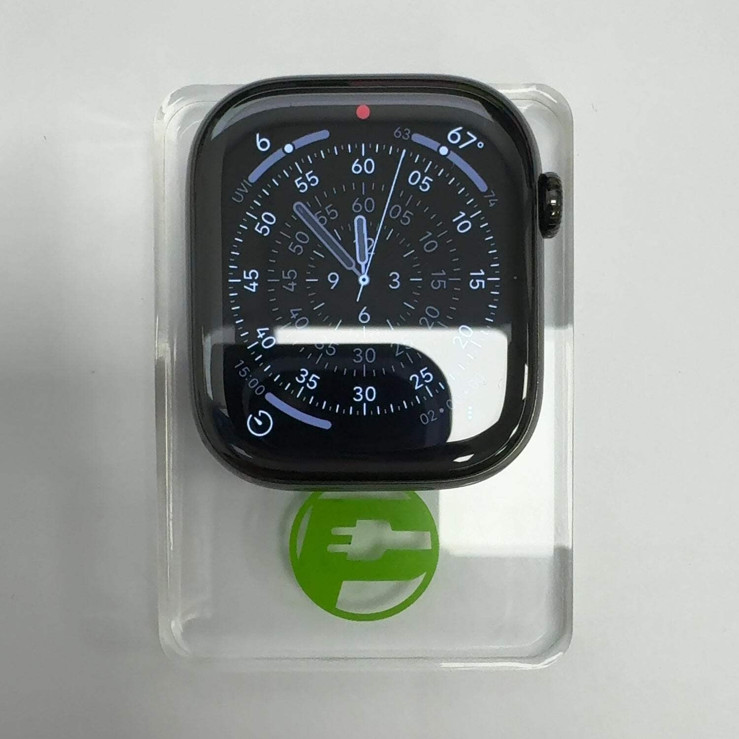 Unlocked Apple Watch Series 10 46MM Silver Titanium MX173LW/A Face Only