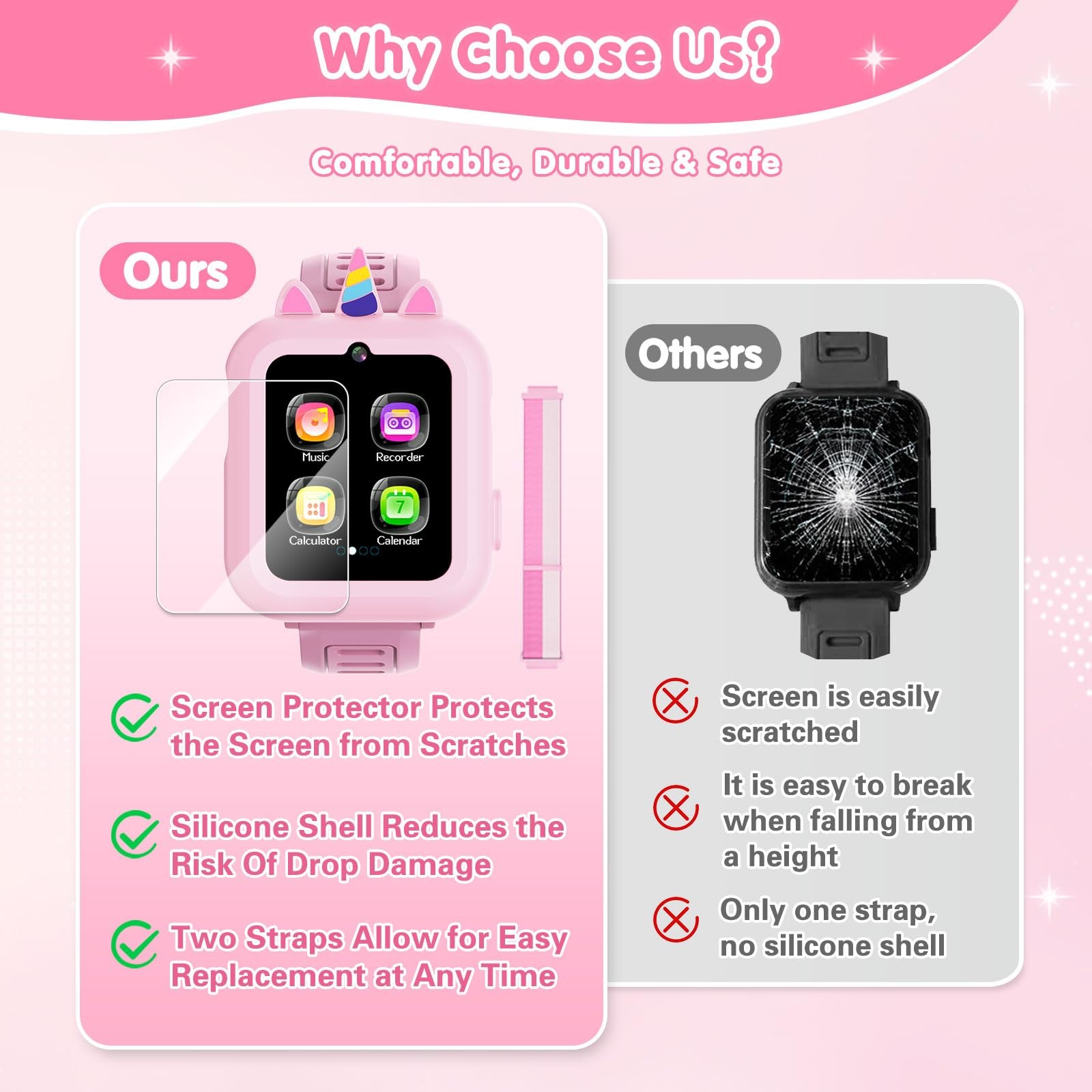 for with 39 Games Touchscreen Video, Music Player, Pedometer, Calculator, Cal…