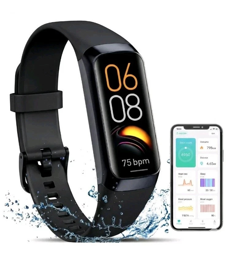 Vital Smart Watch and Fitness Tracker for Men/Women | Sleek Activity Tracker Hea