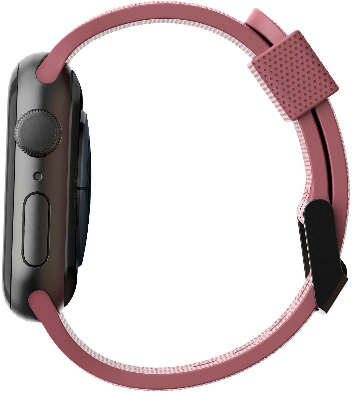 UAG DOT Silicone Strap Band for Apple Watch 8 7 6 5 4 41mm 40mm 38mm Dusty Rose