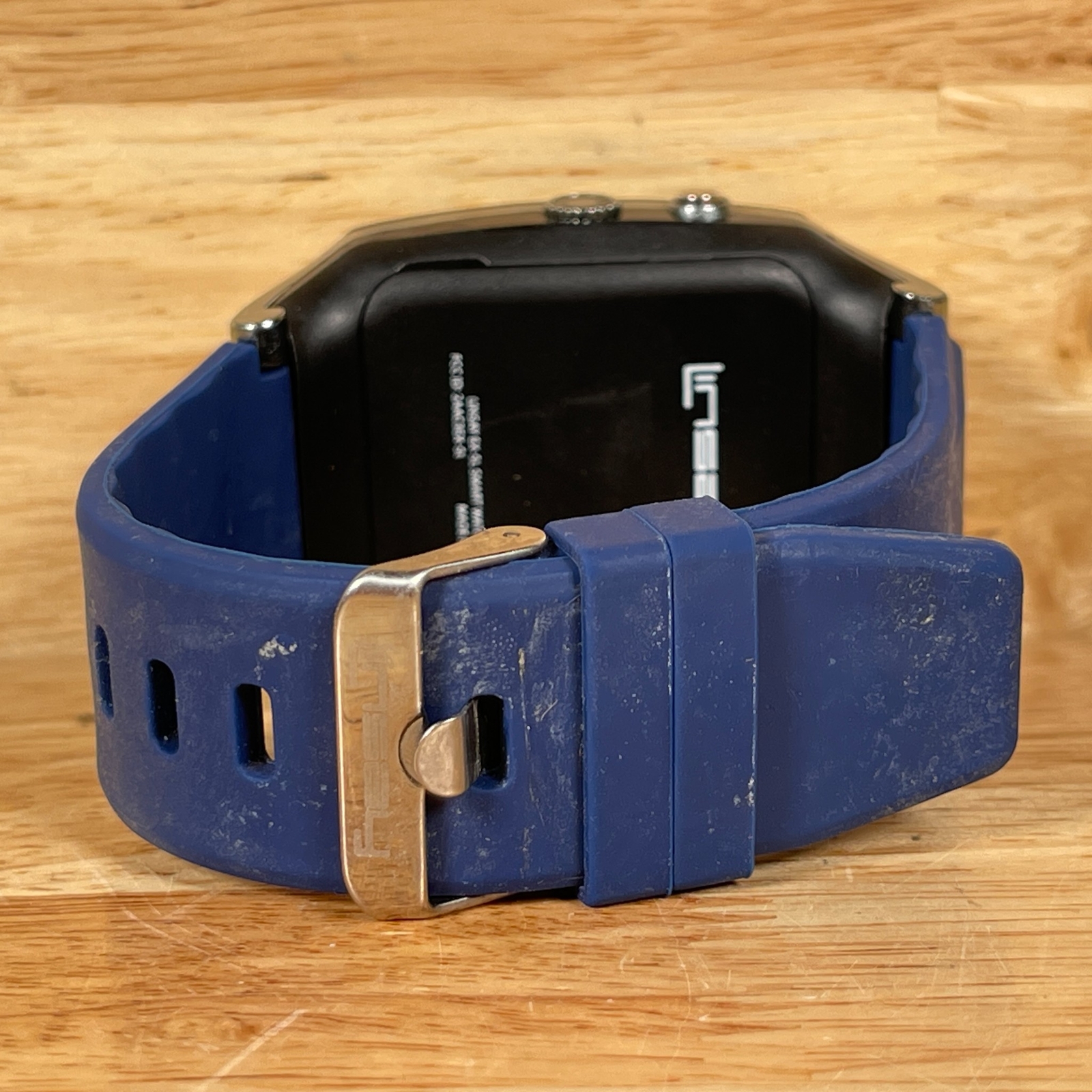 Linsay EX-5L Blue & Silver IPS TouchScreen Portable Wi-Fi Bluetooth Smart Watch