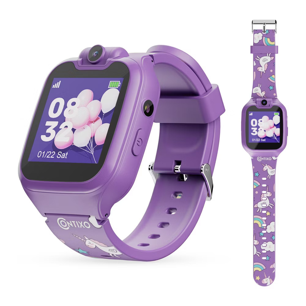 Contixo Kids Smart Watch Camera HD Touch Screen 16 Educational Games Music