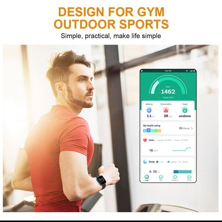 Y68 Smart Watch