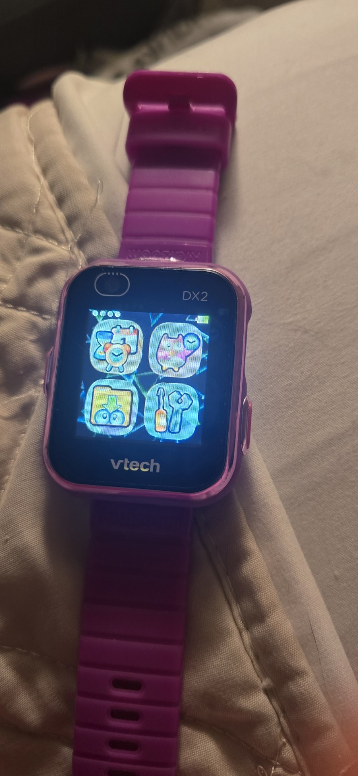 VTech KidiZoom Smartwatch DX2 Kids Touchscreen Camera Purple