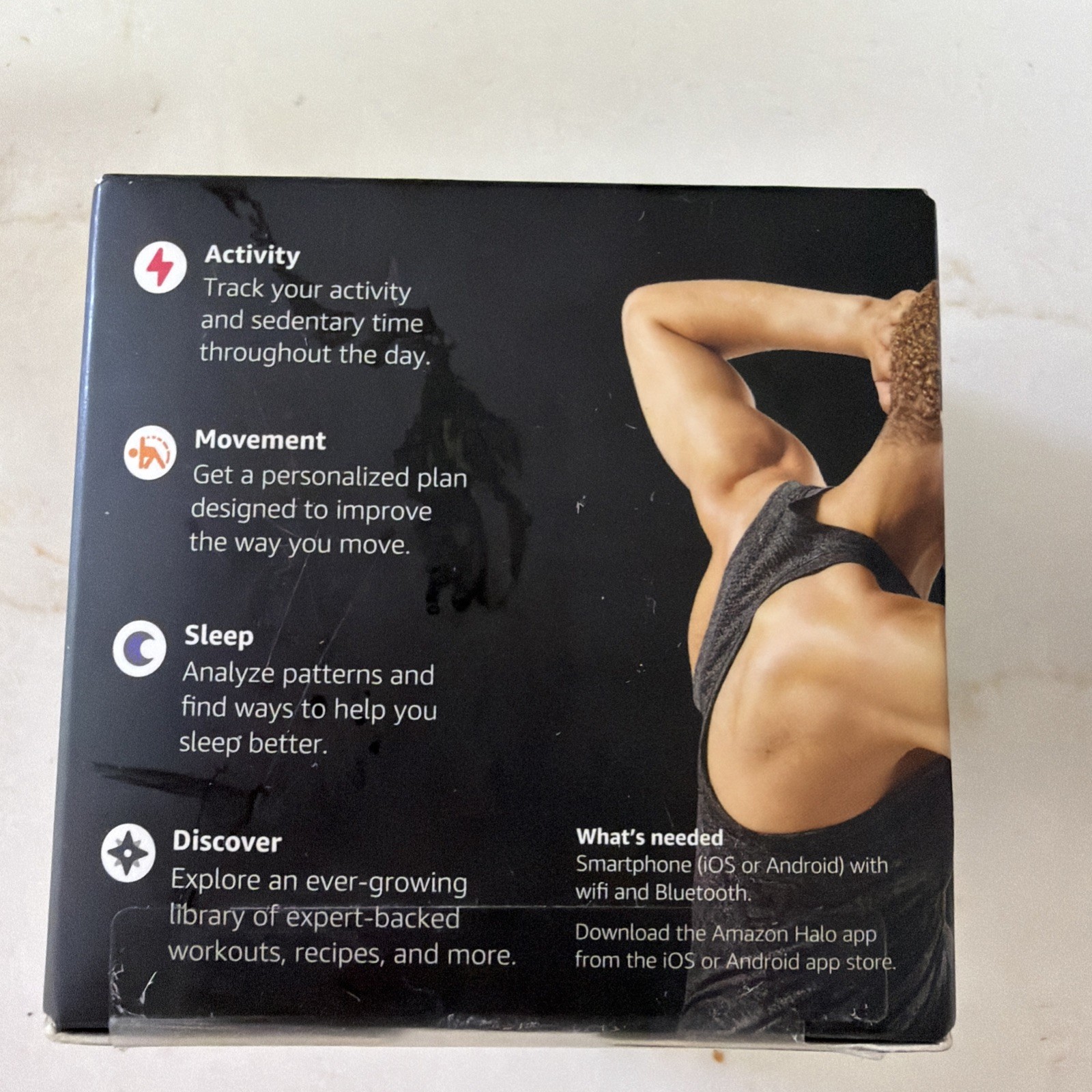 Amazon Halo View Fitness Tracker Watch Active Black BRAND NEW**FAST SHIPPING**