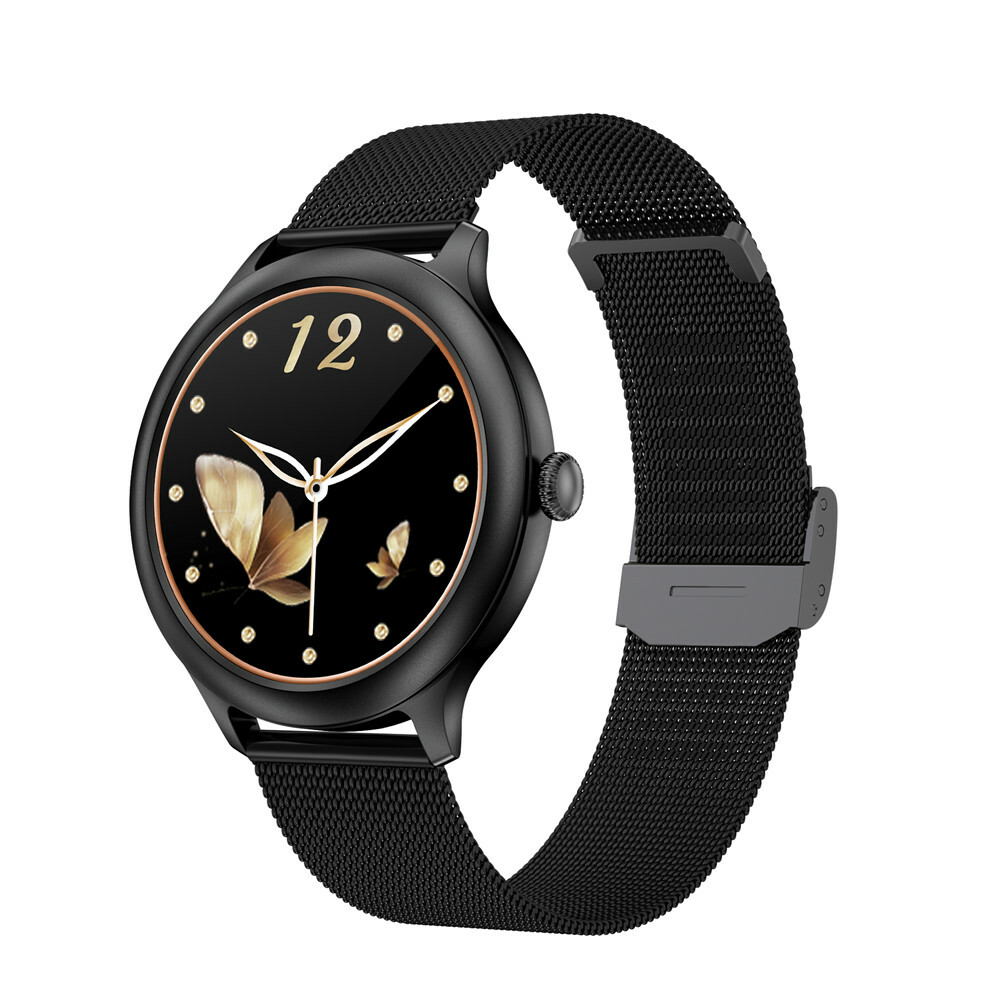 Ladies Women Smart Watch Luxury Stainless Steel Wristwatch For Women Girls Gifts