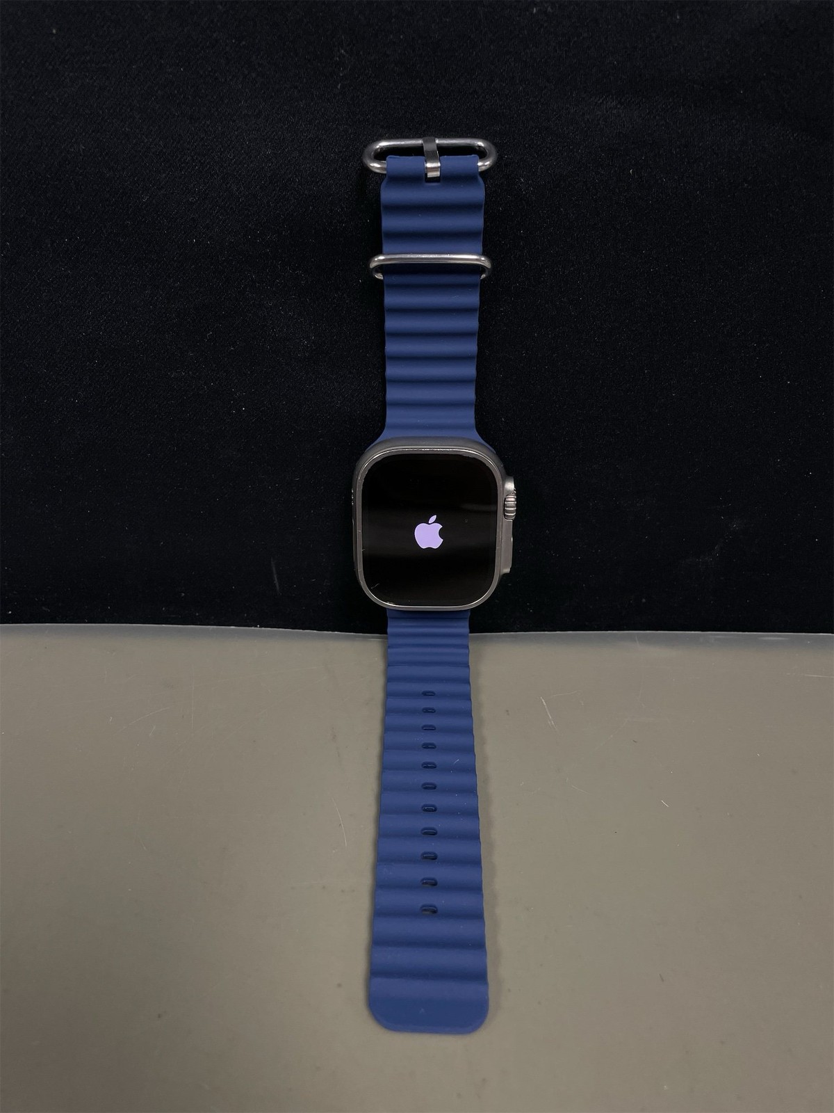 Apple Watch Ultra 2 [GPS + Cellular, 49mm] – Titanium Case with Blue Ocean Band,