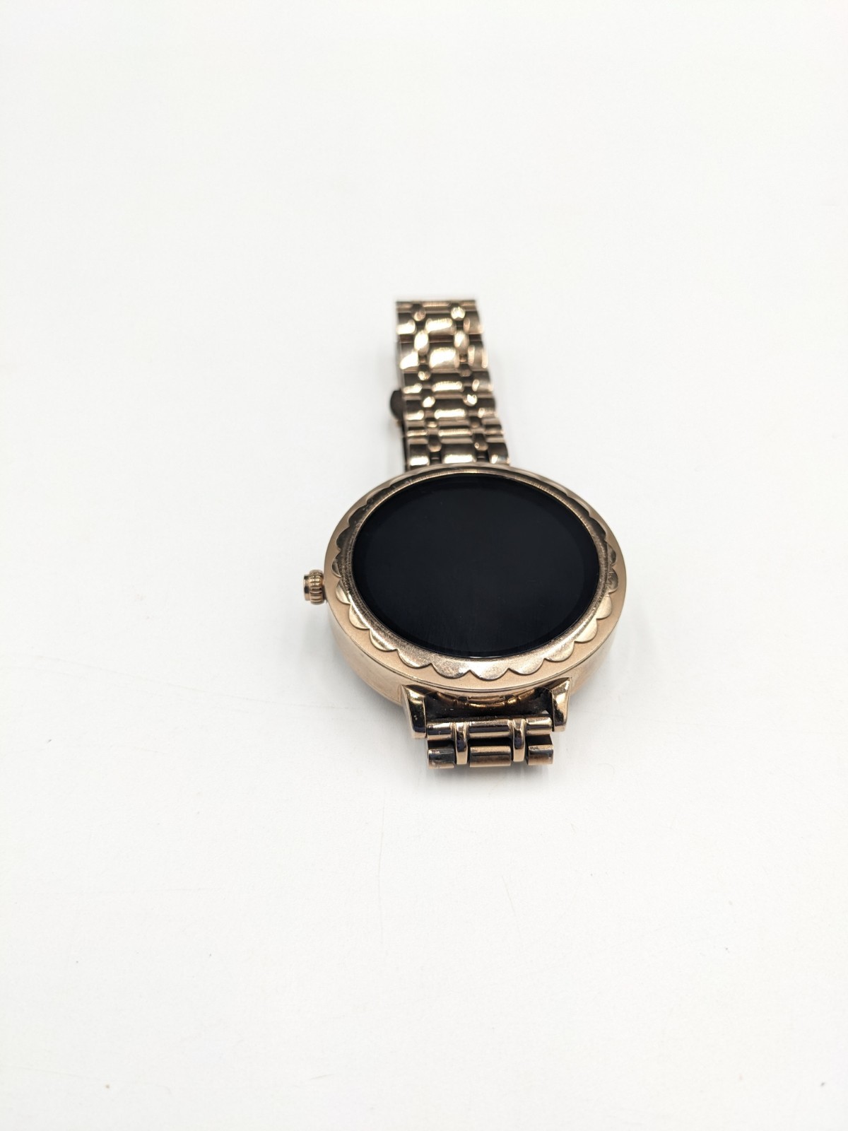 Kate Spade Digital Smart Watch Scallop Gold Tone DW5K1 FOR PARTS/ REPAIR