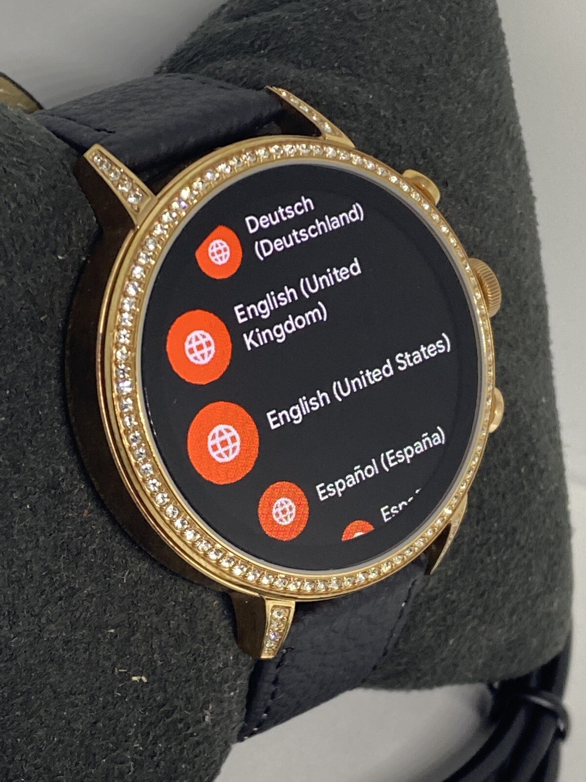 Fossil Gen 4 Authentic Digital Dial Smart Watch Custom Band FTW6011 AB567