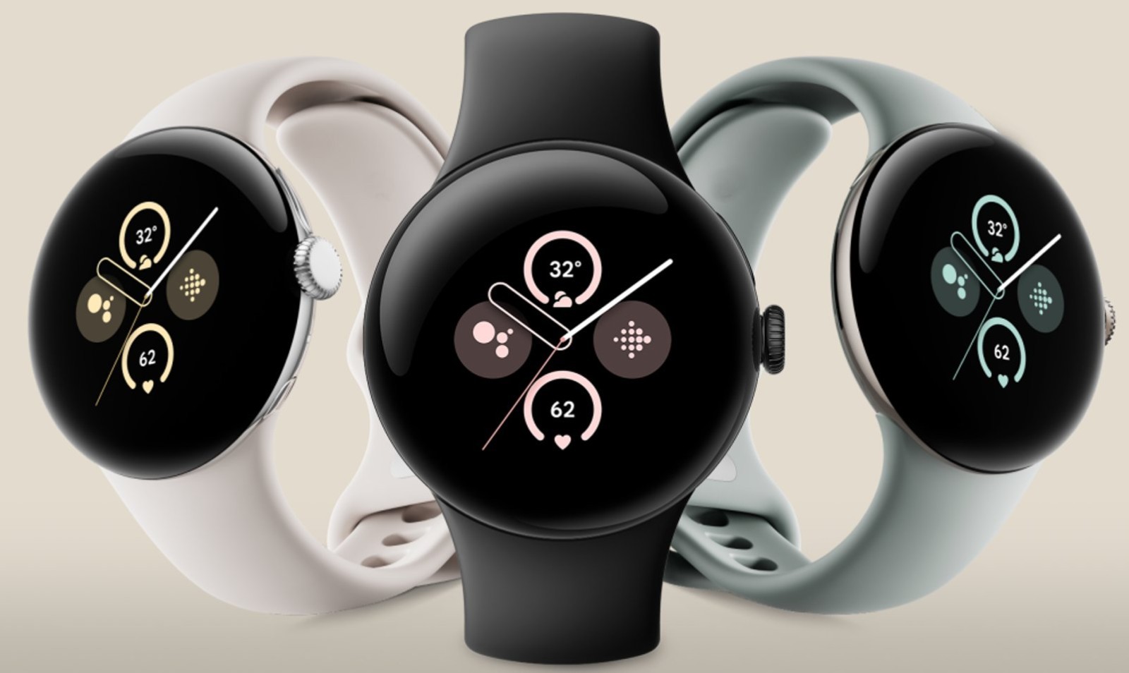 Google Pixel Watch 2 – GD2WG 41mm Cellular – Gold / Hazel Gray – MODERATE Cond.