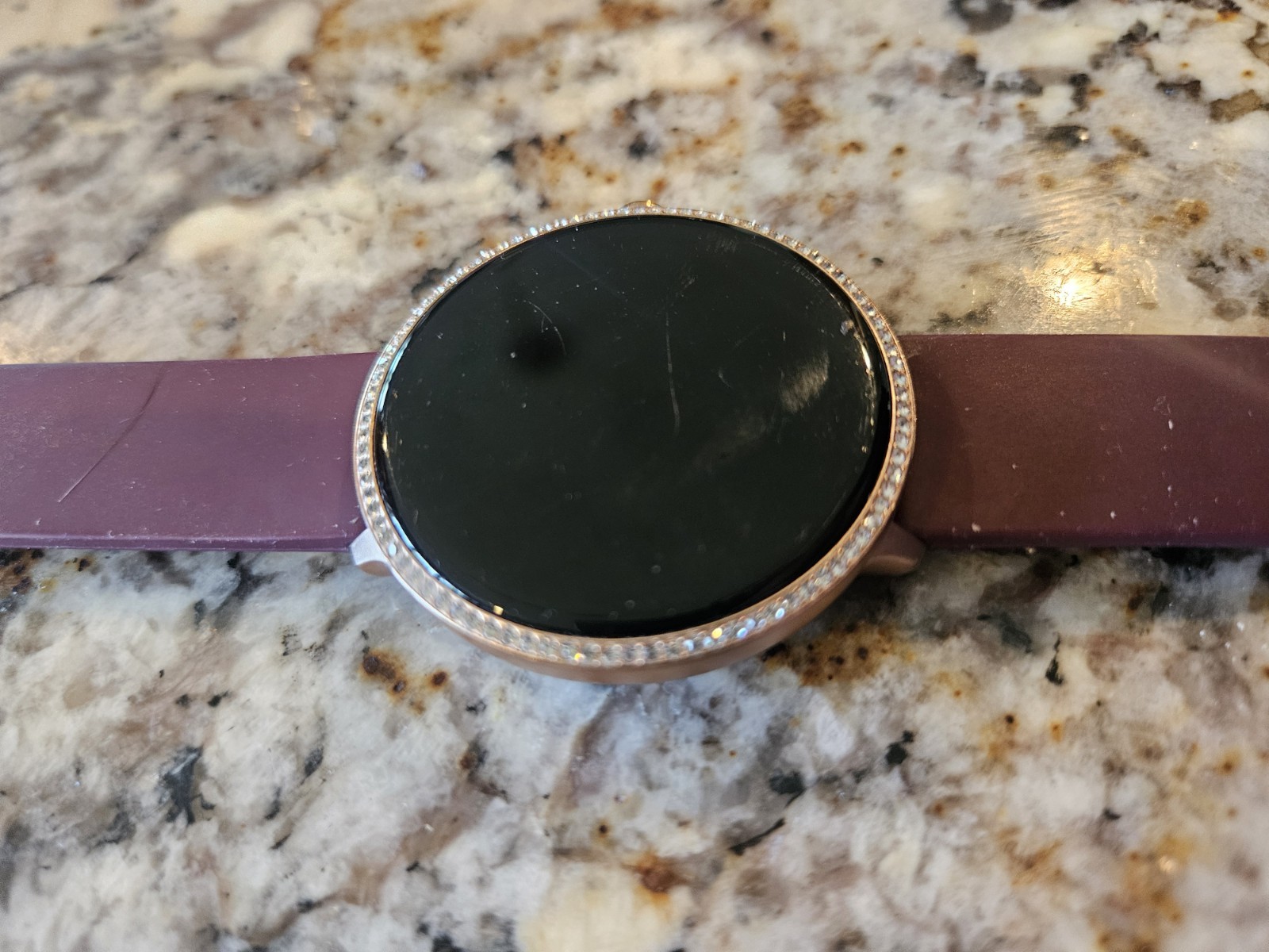 iTouch Sport 3 Special Edition Smartwatch: Rose Gold Case Silicone Strap