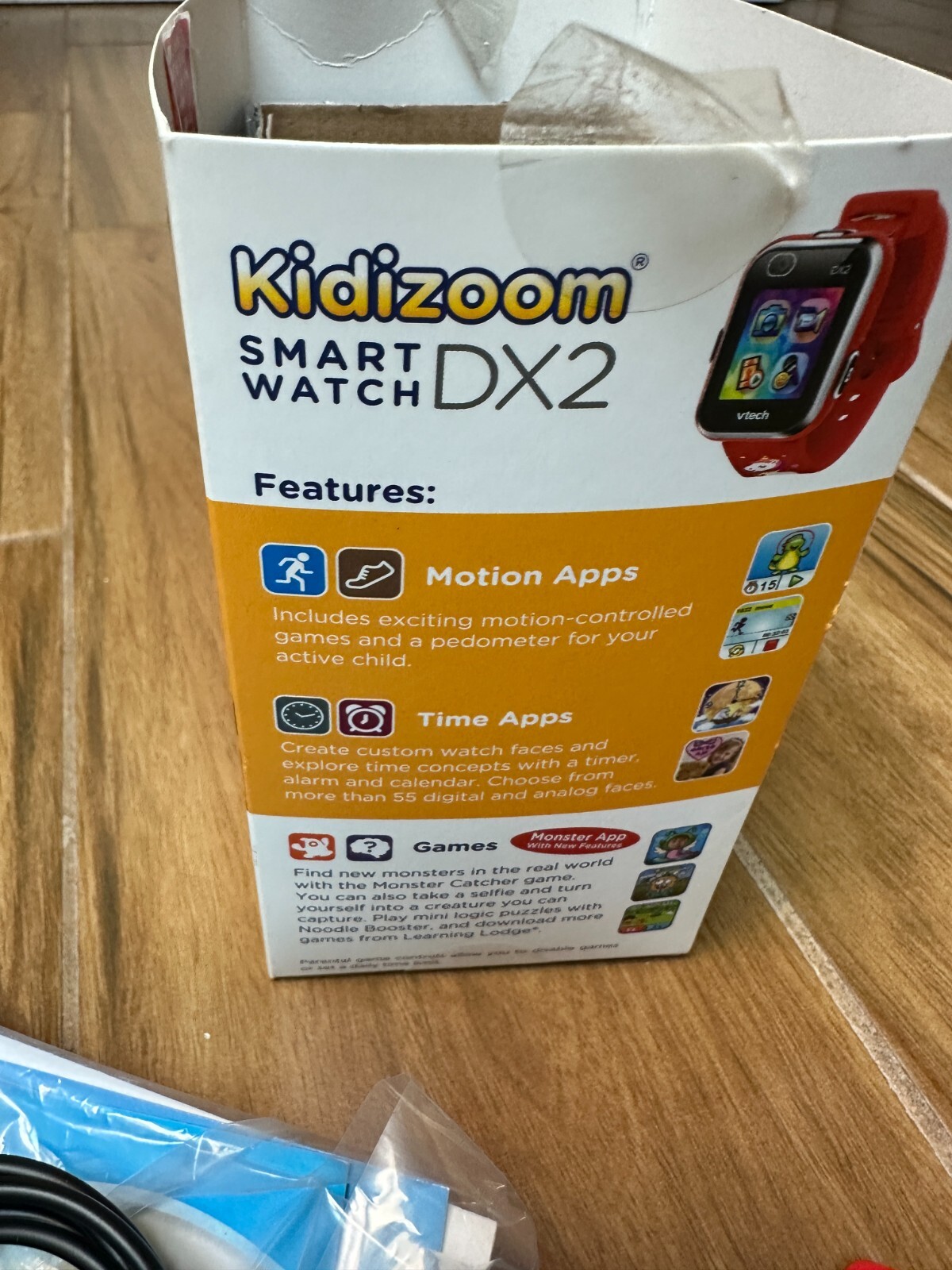 Set of Two VTech KidiZoom Kids Smartwatch Dx2 (in Red and Pink) In Great Shape!