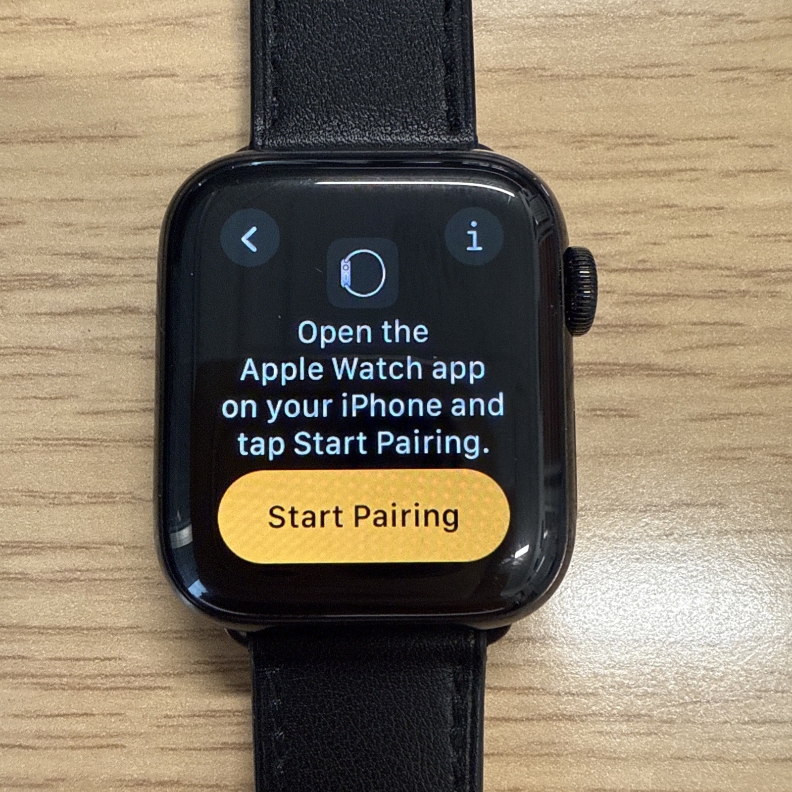 🚀 Apple Watch Series 5 Hermes 40mm Space Black Noir Tour Leather Straps