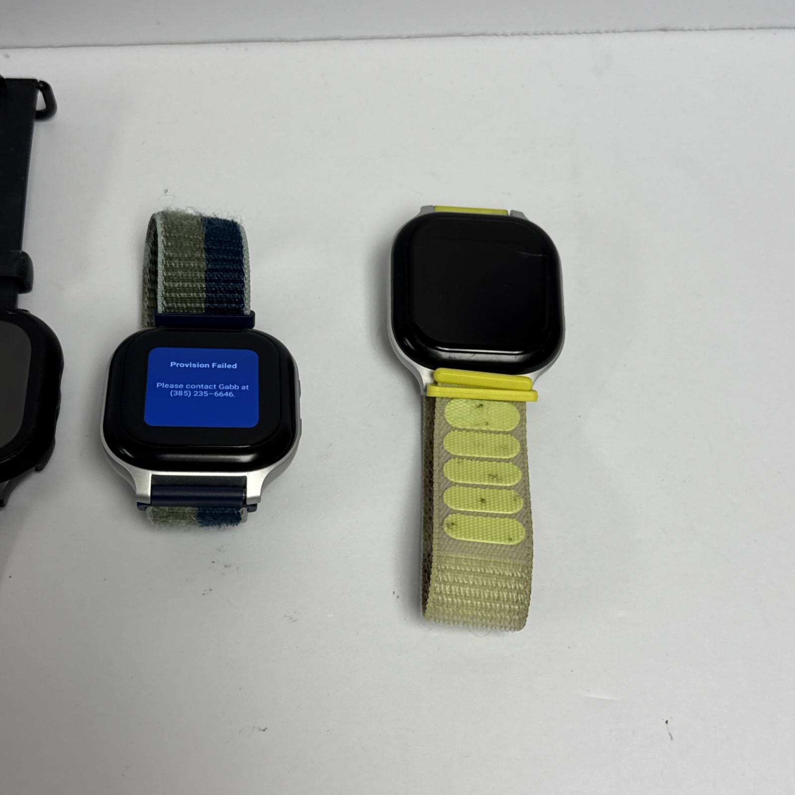 Lot Of 3 Gabb Watch Plus Black Model ZW21 Kids GPS Phone Tracking Untested⚠️