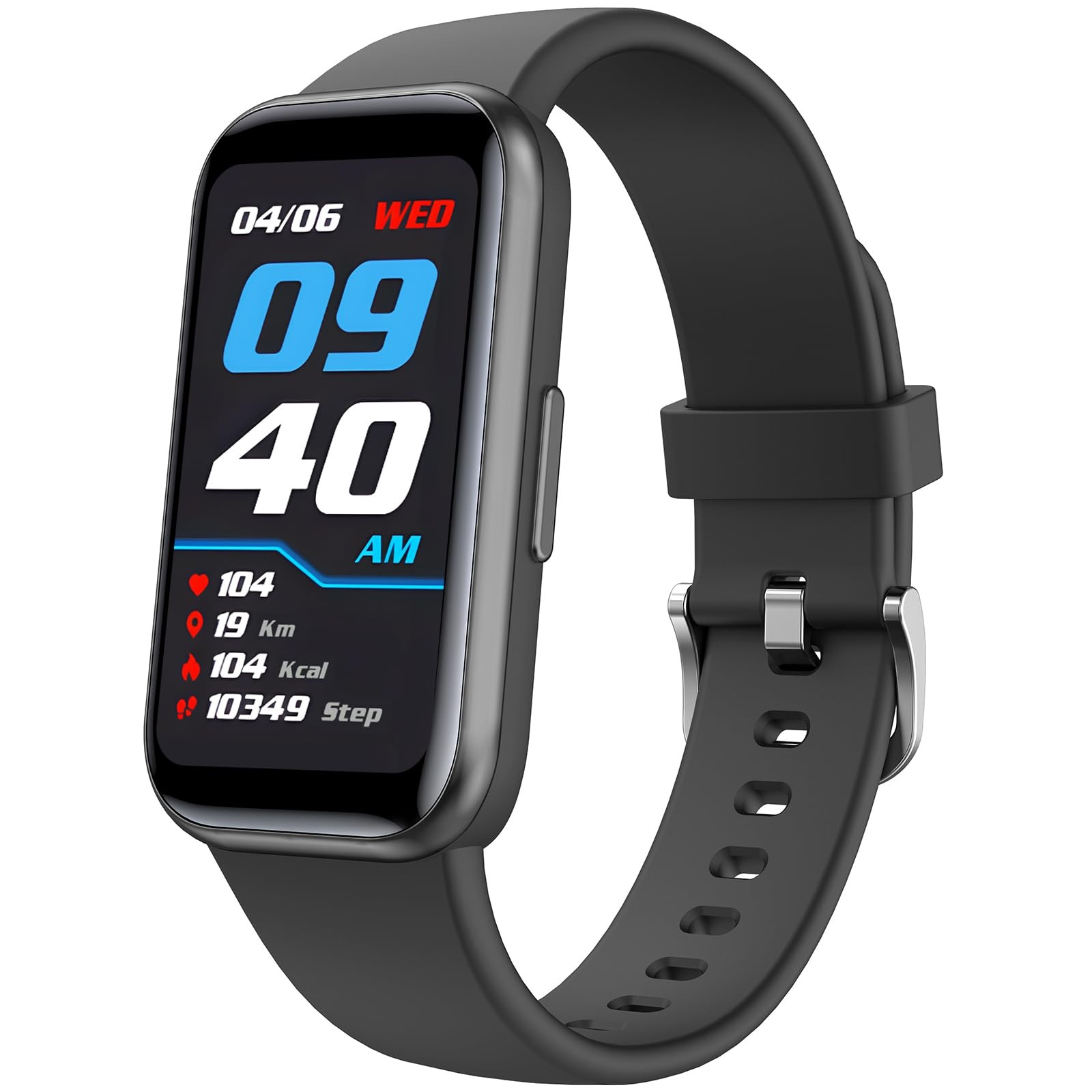Fitness Tracker with , 24/7 Heart Rate and Sleep Tracking, IP68 Waterproof Ac…