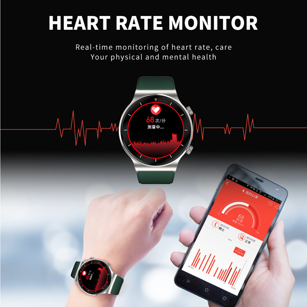 Bluetooth Smart Watch Fitness Watches Sleep Tracker Waterproof Pedometer Watches