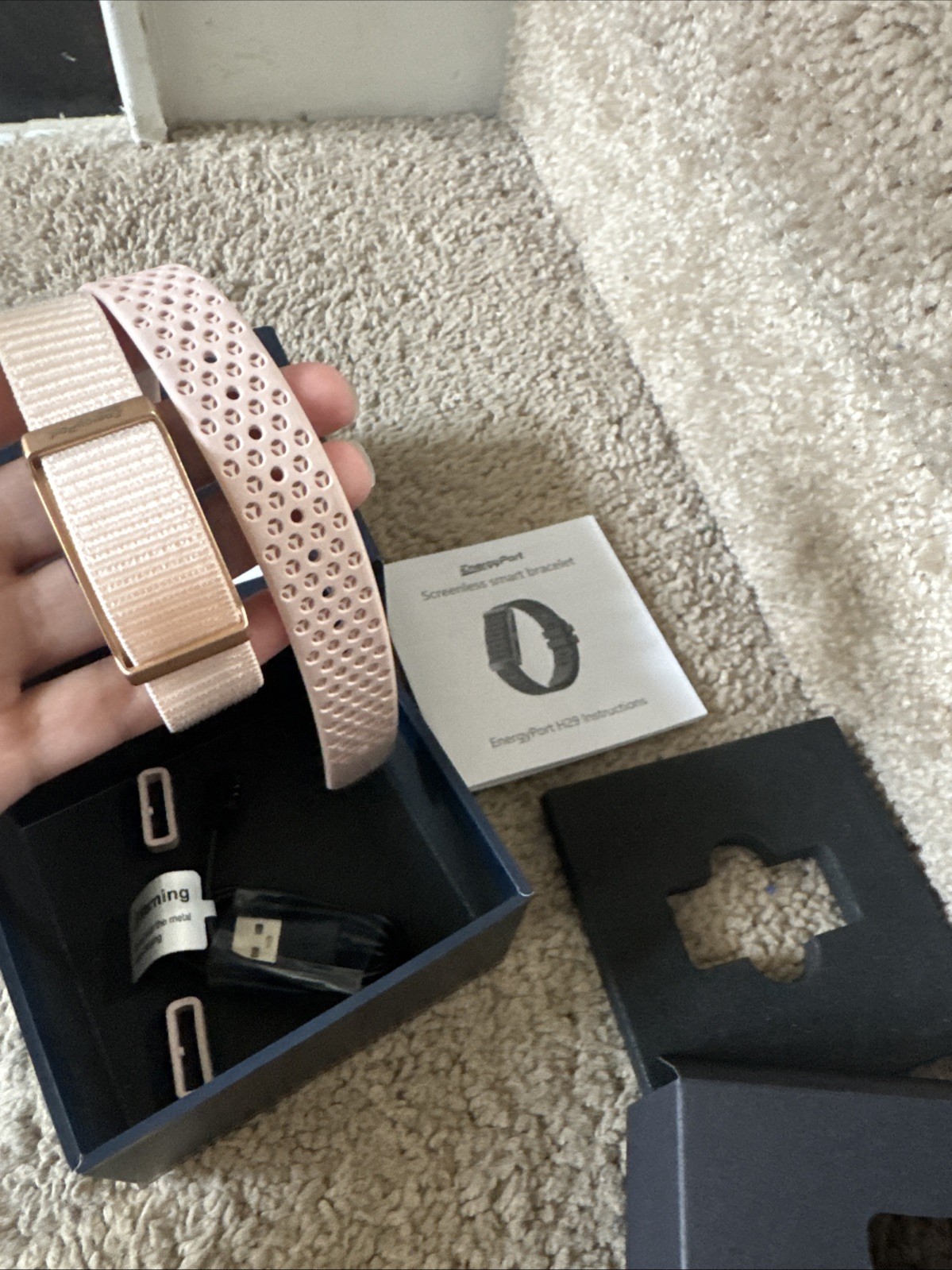 Smart Fitness Bracelet Women’s SOUYIE 24/7 Blood Pressure HRV/Stress Monitor-NEW