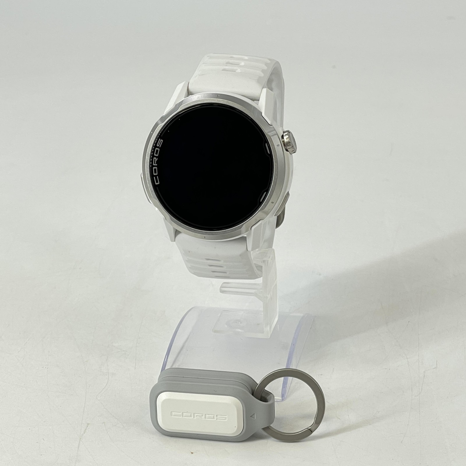 COROS APEX 4 46mm (GPS) w/ White Silicone Band – Excellent Condition