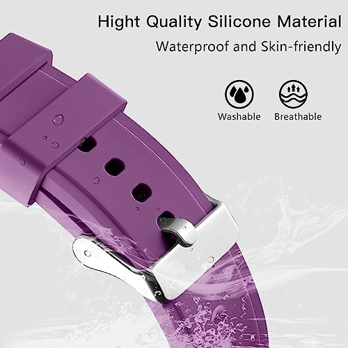 No Gap Band Strap Compatible with Samsung Galaxy Watch 7 44mm Sport 20mm Release
