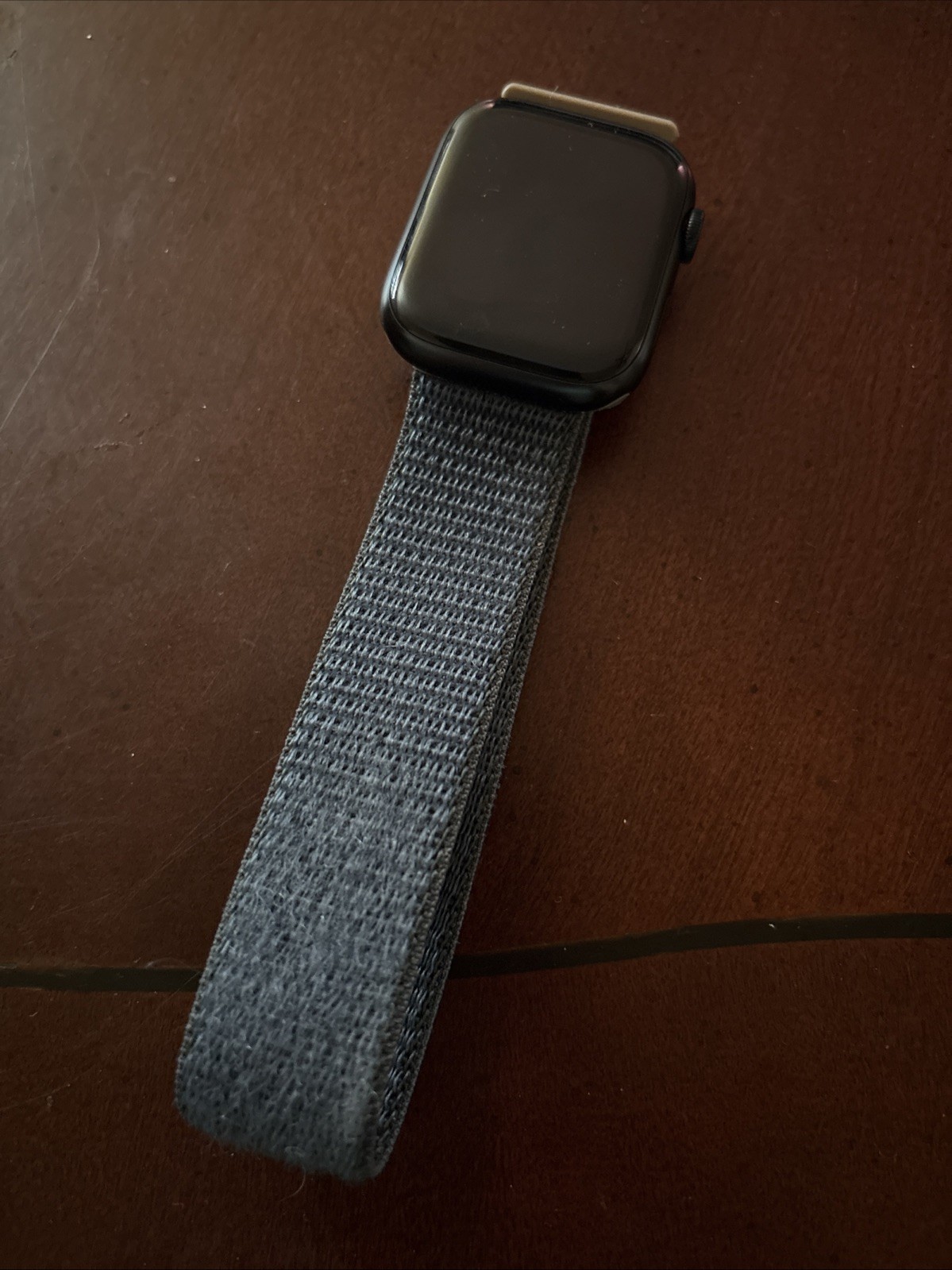 Apple Watch Series 9 45mm Aluminum Case with Sport Band – Midnight, S/M (GPS…