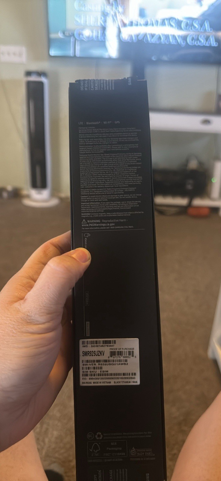 Samsung Galaxy Watch5 Pro 45mm Black Titanium GPS Unlocked 16GB Wear OS