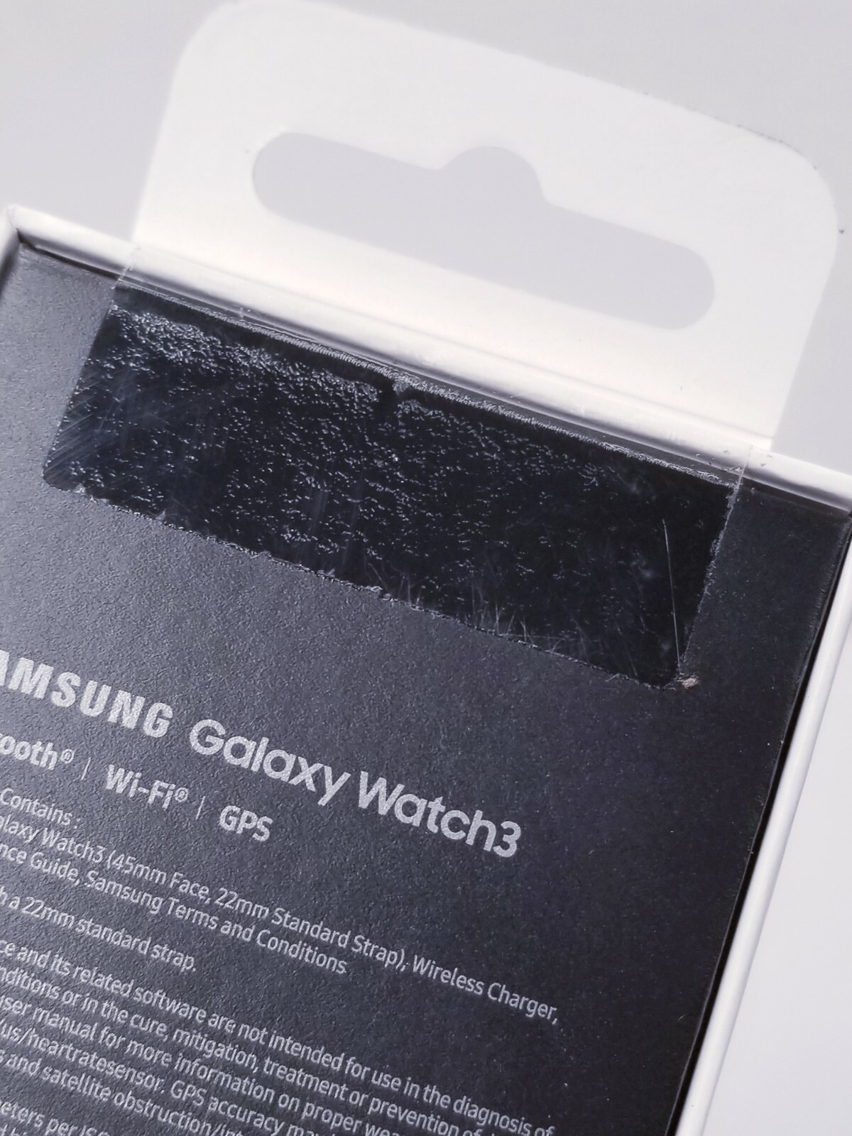 NIB Samsung Galaxy Watch3 R840 45mm Stainless Steel Case with Leather Strap