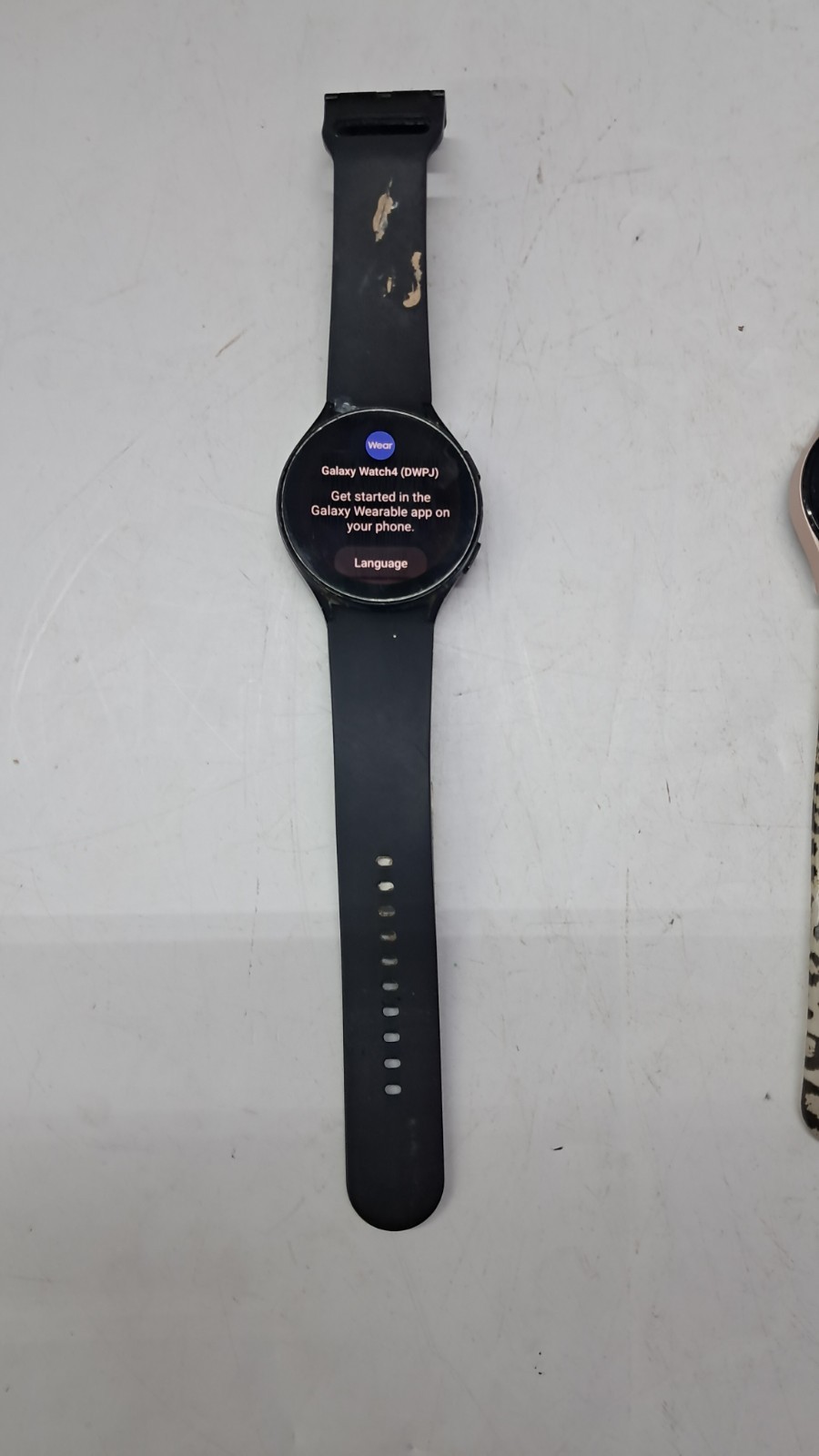 Lot of 4 Samsung Galaxy Watches (810G/810G/SM-R870/SM-R865U) tested and working