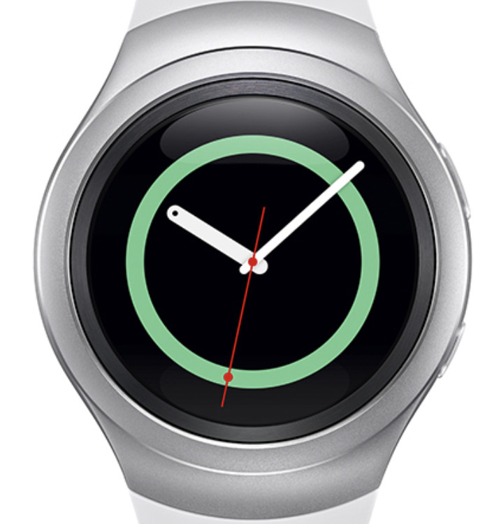 Samsung Galaxy Watch Gear S2 44mm – Black / Silver – For Parts Only
