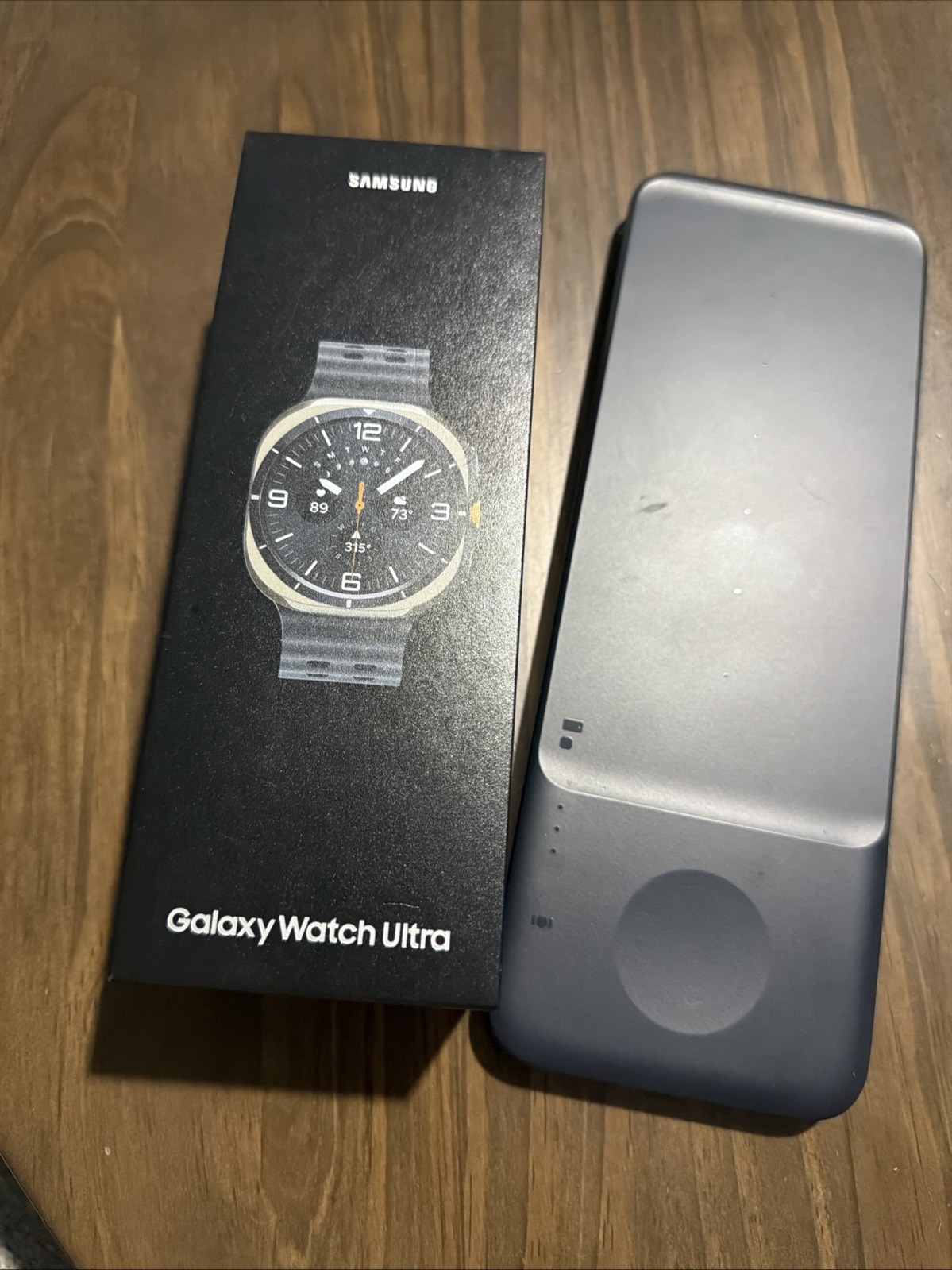Samsung Galaxy Watch Ultra (2025) 47mm unlocked W/ Charging Pad.