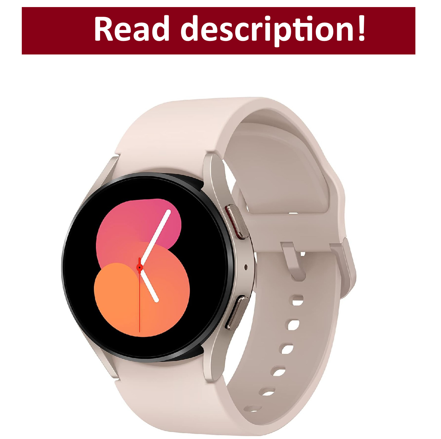 SAMSUNG Galaxy Watch 5 40mm Bluetooth Smartwatch 900 Pink Gold