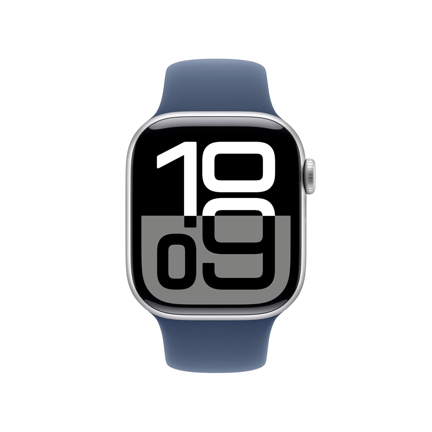 Apple Watch S10 42mm Silver Case Blue Band WiFi Excellent Condition