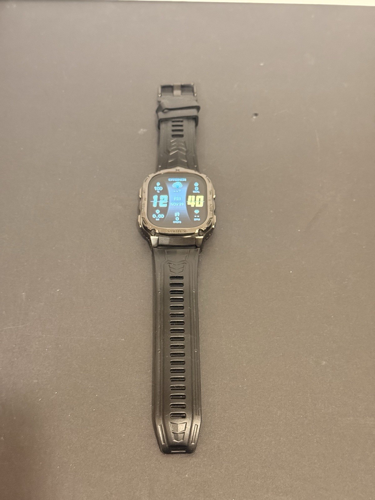 CARBINOX Vortex Smart Watch NEW Men’s Military Grade Smartwatch Back