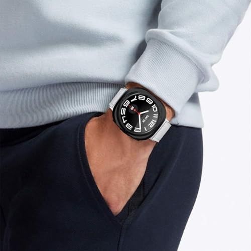 Leather Strap/Band Compatible with Samsung Galaxy Watch Ultra 47mm Sport Men