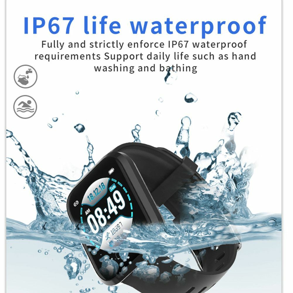 Bluetooth Smart Watch Waterproof Sport Bracelet Call Remind Fitness Bracelet