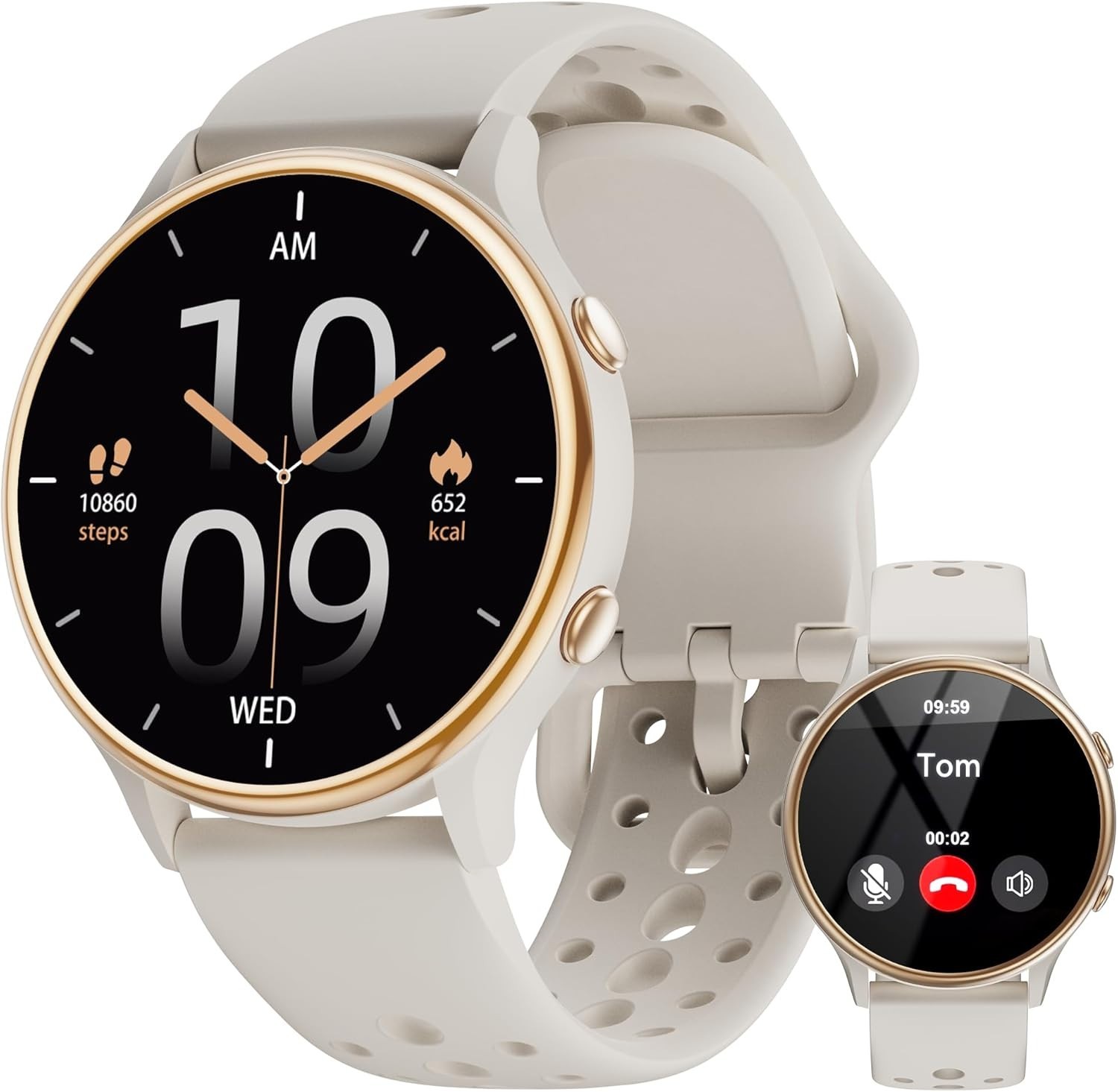 Reloj Inteligente Para iPhone Android De Mujer Smart Watch Pantalla Táct Nuevo