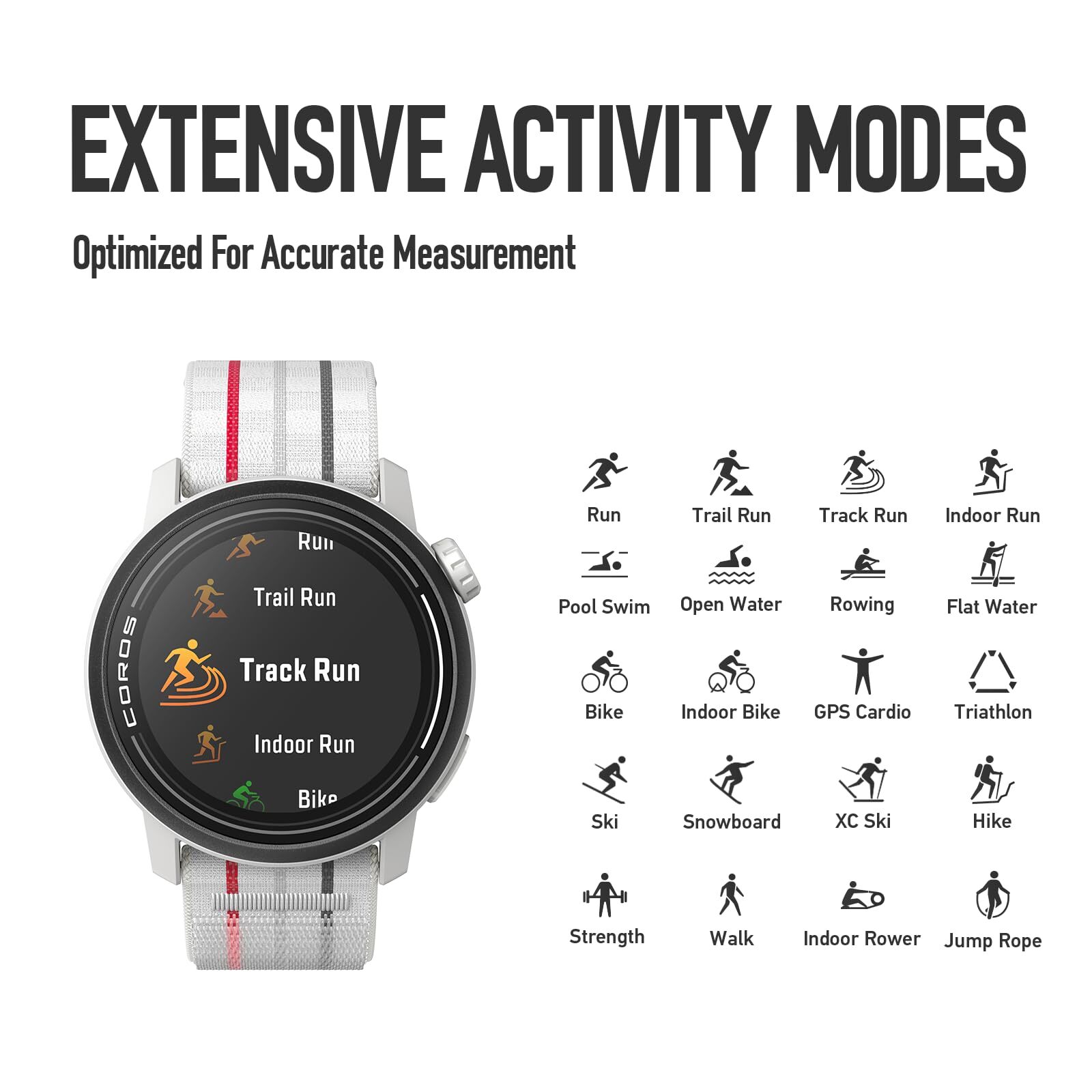 Pace 3 Sport Watch Gps Lightweight And Comfort 17 Days Battery Life Dualfrequenc